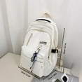 thumbnail image 1 of 1pc Simple Fashion Waterproof Backpack, Casual Travel Backpack, 1 of 5