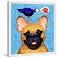 thumbnail image 3 of Marmont Hill - "Two French Friends" by Janet Nelson Framed Painting Print, 3 of 5