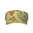 thumbnail image 3 of Balery Floral with Butterflies Sport Wear Athletic Visor Sun Sports Visor Hat Visor Adjustable Cap for Women and Men (One Size), 3 of 8