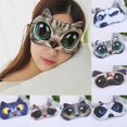 thumbnail image 1 of Cute Animal Eye Cover Sleep Mask Eyepatch Bandage Blindfold XMAS Cartoon Plush, 1 of 5