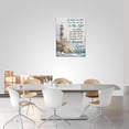 thumbnail image 4 of Christian Lighthouse Wall Art Coastal Lighthouse Nautical Poster Pictures Wall Decor Amazing Grace Inspirational Quotes Canvas Painting Print Modern Artworks for Bathroom Bedroom Living Room 12"x16", 4 of 6
