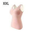 thumbnail image 4 of Guardurnaity Ropa interior térmica acolchada de invierno para mujer, Top transpirable de mantenimiento del calor, chaleco informal de poliéster, Ropa interior Rosado XXL, 4 of 6