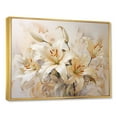 thumbnail image 2 of Designart "Dreamy Garden Of Lilies I" Lilies Floater Framed Wall Decor, 2 of 5