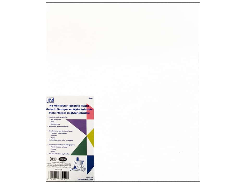 3pk Ez Quilting Template Plastic 12 X 18 In No Melt Mylar 1 Walmart Com