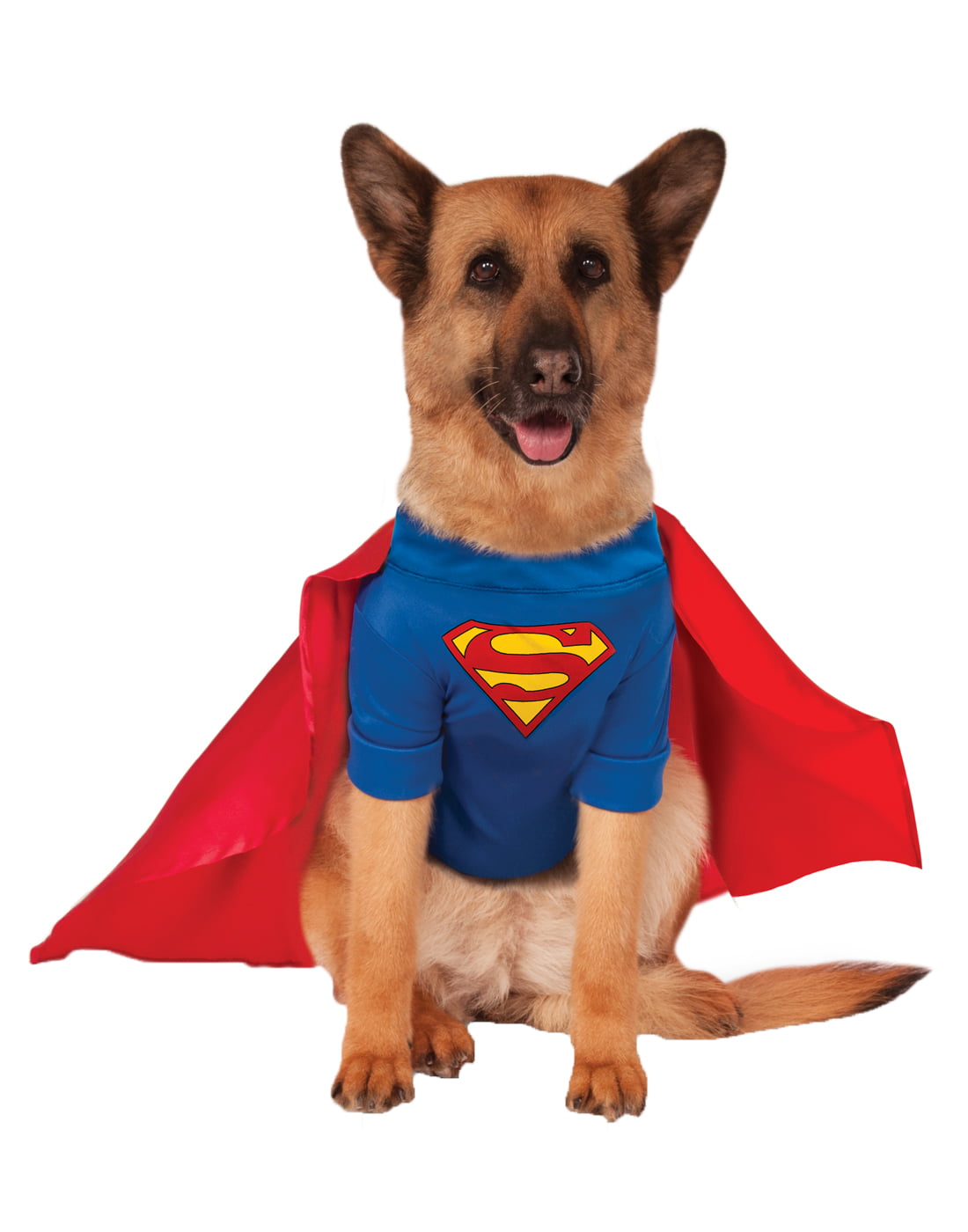 Superman DC Comics Superhero Fancy Dress Up Halloween Pet Dog Cat Costume 