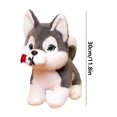 thumbnail image 3 of Dog Stuffed Animals Plushie Doll Valentine's Day Toys, Plush Dog with Rose, Gift for Her Kids Girlfriend,Party Favors Home Decorations,Puppy Plush for Boys and Girls HJJLRH, 3 of 9
