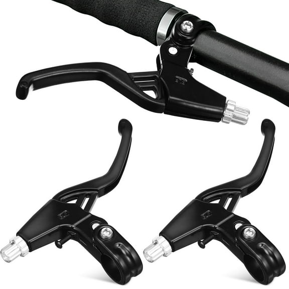 FESTFENDS 1 Pair Aluminum Alloy Bike Brake Handles for Riding and Braking 6.09X3.14X1.14in