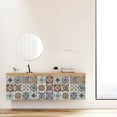 thumbnail image 3 of Walplus Peel and Stick Backsplash Corfu Colourful Mediterranean Wall Tile Decals 120 Pcs 6" x 6", 3 of 6