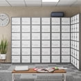 thumbnail image 7 of Coolsun Metal Locker, Locking Cabinet with 6 Doors, 71" Lockers for Employees, Storage Locker for School, Home, Gym, Requires Assembly (Gray White, 6 Door), 7 of 7