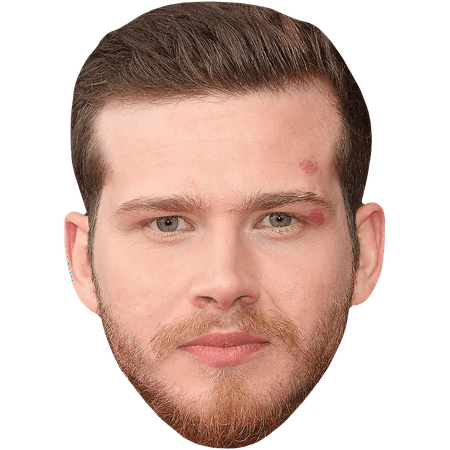 

Oliver Stark (Beard) Big Head.