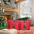 thumbnail image 3 of Heavy-Duty Waterproof Tree Storage Bag - Large Organizer for Christmas Trees, Bedding & Household Items, Durable Dust-Proof Sack for Attic/Garage, Space-Saving Home Organizer, 48*20*15in, J, 3 of 7