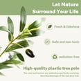 thumbnail image 2 of OLIVIVI Artificial Olive Tree 6FT Tall Faux Silk Plant for Home Office Decor Indoor Outdoor Fake Lifelike Potted Tree with Wood Branches and 1 pack, 2 of 11