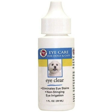 Miracle Care Eye Clear for Dogs and Cats [Dog, Eye & Ear Treatments] 1 oz