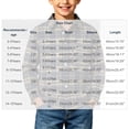 thumbnail image 3 of BLVB Boys Girls Plaid Button down Shirts Toddler Kids Long Sleeve Casual Western Shirts with Chest Pocket 2-15 Years(Black,7-8Years), 3 of 7