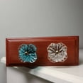 thumbnail image 2 of Set of Six Hobery Blue Glass Cabinet Knobs by Trinca-Ferro, 2 of 8
