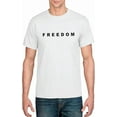 thumbnail image 2 of Freedom T-Shirt Freedom Merch Shirt Unisex Casual Short Sleeve Crew Neck Letter Print Graphic Tee Tops, 2 of 8