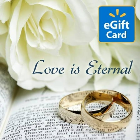 Love is Eternal Walmart eGift Card