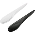 thumbnail image 1 of 2pcs Point Tuner Seam Creaser Creases Sewing Tool Plastic Sewing Mark Turner Point Tuner Seam Presser Tool DIY Handmade Sewing Quilting Accessory (Black, White), 1 of 3