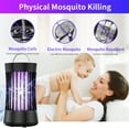 thumbnail image 4 of sruoe Mosquito Killer Lamp, Led Mosquito Lamp Indoor, Bug Zapper, Electronic Mosquito Fly Zapper Control, Mosquito Repellent, Mosquito Lamps for Yard, Camping, Bedroom, Plastic, 4 of 7