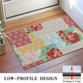 thumbnail image 3 of Pioneer Flower Floral Print Pattern Door Rugs,Washable Non Slip Door Mats Indoor,Decorative Door Mats,Entry Mat Indoor for Entrance,Bedroom,Kitchen,Bathroom,16"x24", 3 of 6