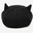 thumbnail image 6 of Jiibva New Beret Women Cute Cat Ear Octagonal Hats Women Newsboy Cap Beret Women Vintage Painter Winter Hats for Women Octagonal Caps, 6 of 7