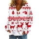 thumbnail image 2 of Puntoco Chaqueta Informal Con Botones Y Estampado Navideño Para Mujer, 2 of 5