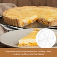 thumbnail image 3 of Shisuyan 1pc Round Cake Cooling Rack Nonstick Dessert Bread Drying Rack Baking Supply, 3 of 8
