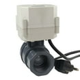 thumbnail image 5 of 1 1/4" Normally Open 110VAC-230VAC Motorized Ball Valve, PVC Electric Ball Valve ,With U.S. Plug, 5 of 5