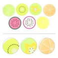 thumbnail image 4 of 14pcs Non-slip Coasters Heat Resistance Cup Pad Creative Fruit Plastic Coasters Silicone Anti-skid Anti-scalding Cup Mat, 4 of 4