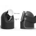 thumbnail image 2 of Soporte de cargador compatible con Series /8/SE2/7/6/SE/5/4/3/2/1 (49 mm, 45 mm, 44 mm, 42 mm, 41 mm, 40 mm, 38 mm), silicona duradera, compatible con el modo de mesa de noche, 2 of 5