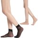 thumbnail image 4 of Paquete de 10 calcetines de nailon para mujer, pantimedias transparentes hasta el tobillo, 4 of 6