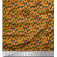 thumbnail image 1 of Soimoi Cotton Poplin Fabric Macaw Parrot Bird Print Fabric by The Yard 56 Inch Wide, 1 of 3