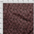 thumbnail image 3 of oneOone Cotton Poplin Maroon Fabric Leaves Sewing Craft Projects Fabric Prints By Yard 56 Inch Wide, 3 of 4