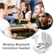 thumbnail image 4 of WAITLOVER Mini auriculares de traducción con IA, solución de idiomas 3 en 1, dispositivo de traducción en tiempo real de 144 idiomas y 8 paquetes fuera de línea, audífonos inalámbricos, 4 of 6