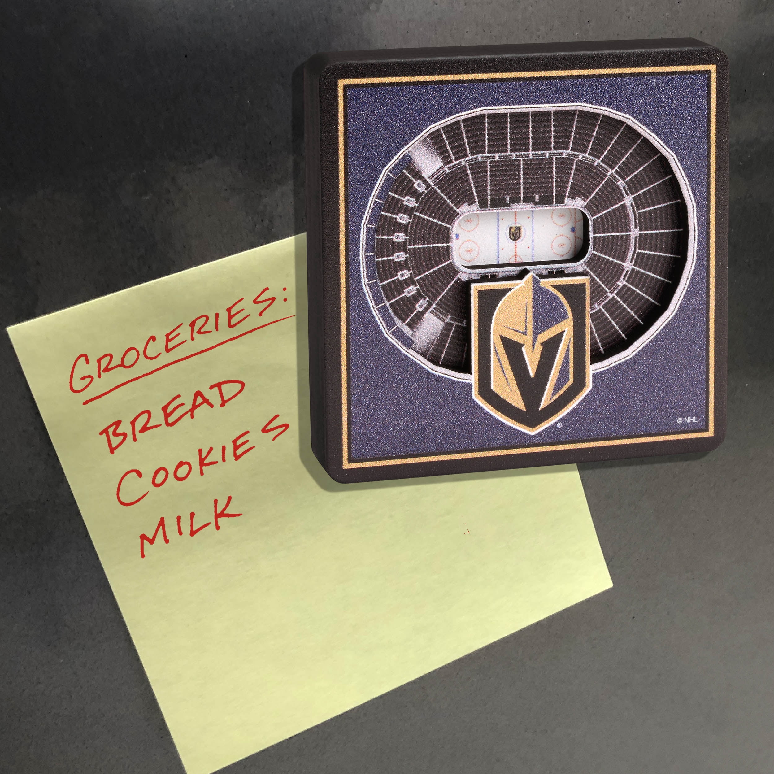 YouTheFan NHL Vegas Golden Knights 3D StadiumView Magnet