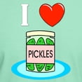 thumbnail image 3 of CafePress - I Love Pickles Dark T Shirt - Men's Classic Graphic Cotton T-Shirt, 3 of 4