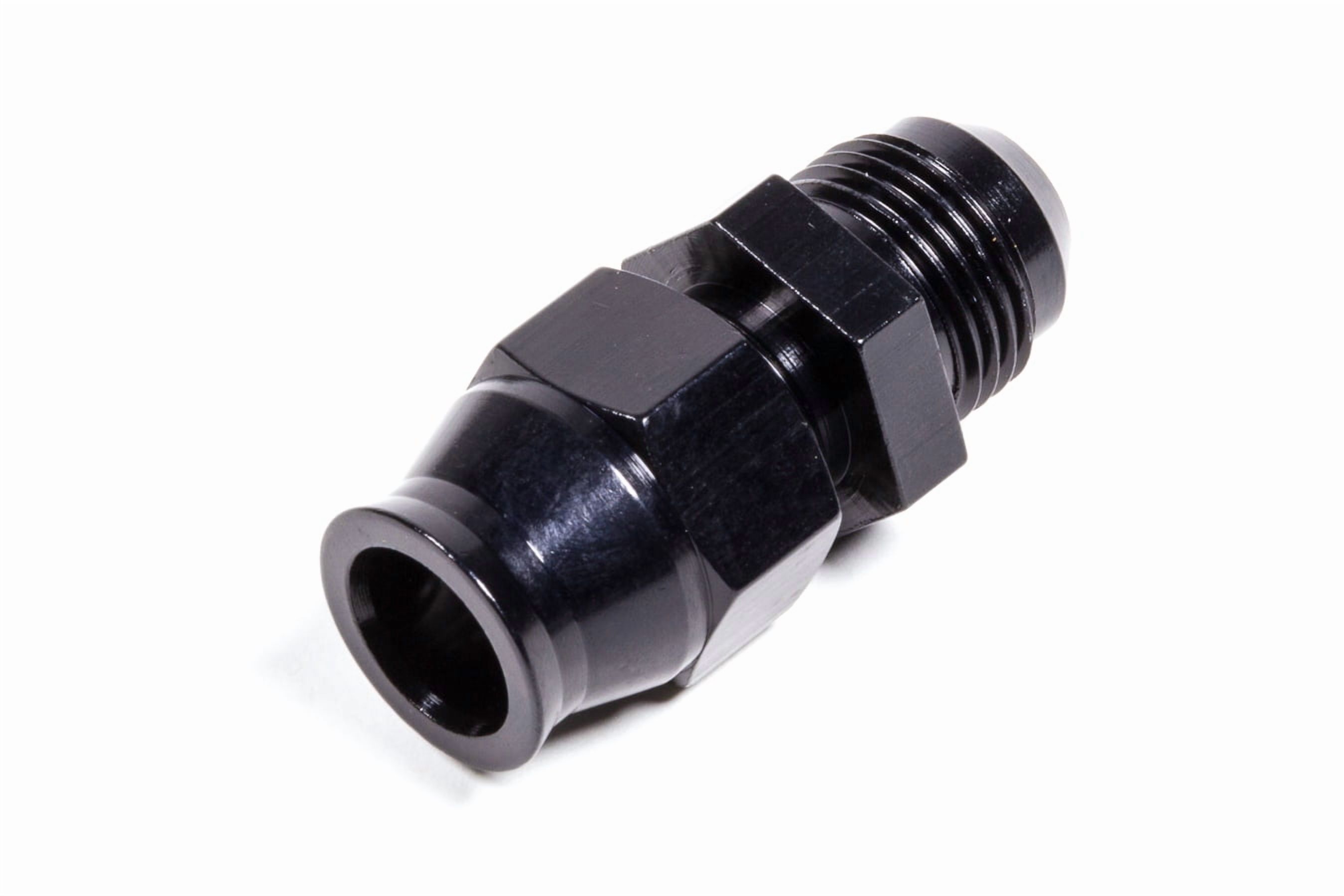 Fragola 8AN Male to 1/2in Tube Adapter Fitting Black