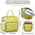 thumbnail image 5 of Insulated Lunch Bag Women, Leakproof Large Lunch Box, Reusable Lunch Cooler Bag with Adjustable Strap, Lunch Tote Bag for Work Women,Lemons Fruits Funny Lunch Tote Bags Gifts for Woman, Mom, 5 of 6