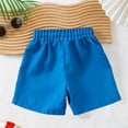 thumbnail image 6 of Toddler Boys Casual Shorts Elastic Waist Drawstring Lightweight Pull-on Cotton Bottoms for Play Sport School Wear, 4T-15Y, 6 of 6