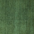 thumbnail image 1 of Ahgly Company Machine Washable Indoor Square Abstract Turquoise Blue Modern Area Rugs, 4' Square, 1 of 4