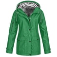 thumbnail image 3 of Sawvnm Women's Casual Softshell Jacket Green L, 3 of 8