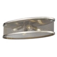 thumbnail image 1 of Golden Lighting 3168-FM24 PW-PW 24 in. Channing 4 Light Pewter & Pewter Flush Mount Ceiling Light, 1 of 1