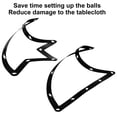 thumbnail image 3 of Uxcell 2Pcs Magic Rack, 8, 9, and 10 Ball Combo Pack Magic Ball Rack Sheet Pool Rack Table Ball Holder, 3 of 7