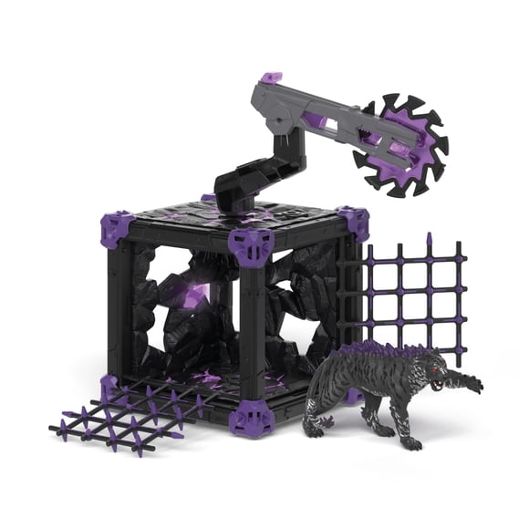 Set de Juego Schleich Eldrador Cueva de Batalla con Tigre Sombrío 7+ años