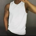 Linfrsh Tank Tops for Men Big and Tall, Men's Tank Tops Gym Sports Sleeveless Shirts for Running