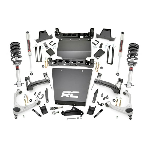 Rough Country 7" Bracket Lift Kit w/M1 Struts for 16-18 Chevy/GMC 1500 - 11640