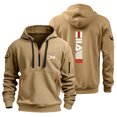 thumbnail image 3 of 2024 Nueva sudadera con capucha informal para hombre, con cremallera, abrigo, tendencia de moda, cárdigan de color sólido, sudadera con capucha para fitness, cómoda, 3 of 5