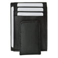 thumbnail image 2 of Genuine Leather Money Clip front pocket wallet with magnet clip and card ID Case 910E CF (C), 2 of 21