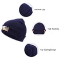 thumbnail image 3 of Tom And Jerry Beanie Men Slouchy Knit Skull Cap Warm Stocking Hats Guys Women Winter Beanie Hat Cuffed Plain Hat, 3 of 8
