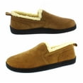 thumbnail image 2 of Gold Toe Men's Norman Memory Foam Slippers, Warm Sherpa Fleece Lined House Shoes, Casual Slip On Loafers, 2 of 8